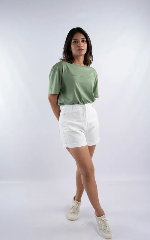 "MCMLXXXI" Unisex - Shoulder Print crew - Image 2